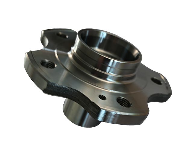 wheel hub flange